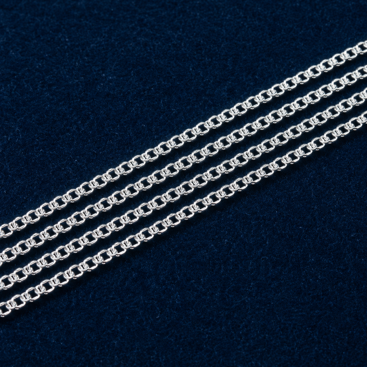 100 Cm Sterling Silver Box Chain