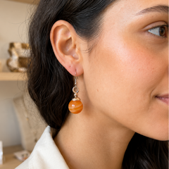 Elegant Sphere Earrings