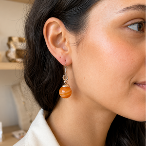 Elegant Sphere Earrings