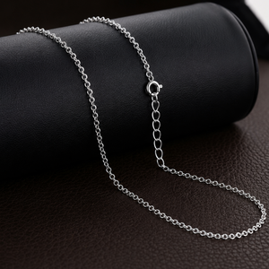 45 Cm Sterling Silver Luna Chain