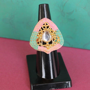 Abhira Adjustable Finger Ring_RJF116_1