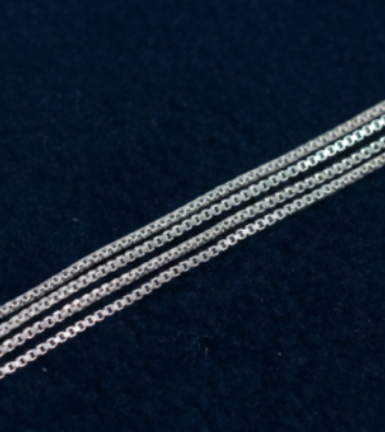 100 Cm Sterling Silver Box Chain