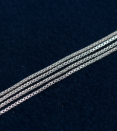 100 Cm Sterling Silver Box Chain