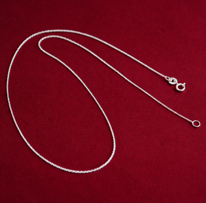 40-45 Cm Sterling Silver Box Chain