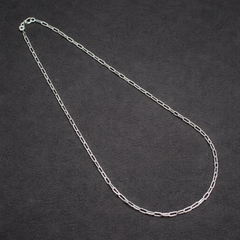45 Cm Sterling Silver Paper Clip Chain