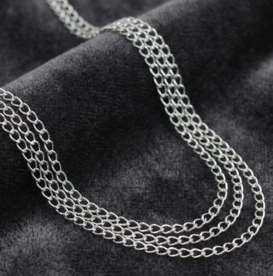 100 Cm Sterling Silver Ideal Chain Extension (Extender)