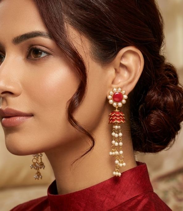 Designer Beaded Pacchi Earring