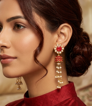Designer Beaded Pacchi Earring