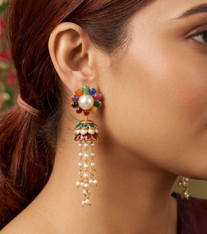 Designer Beaded Pacchi Earring