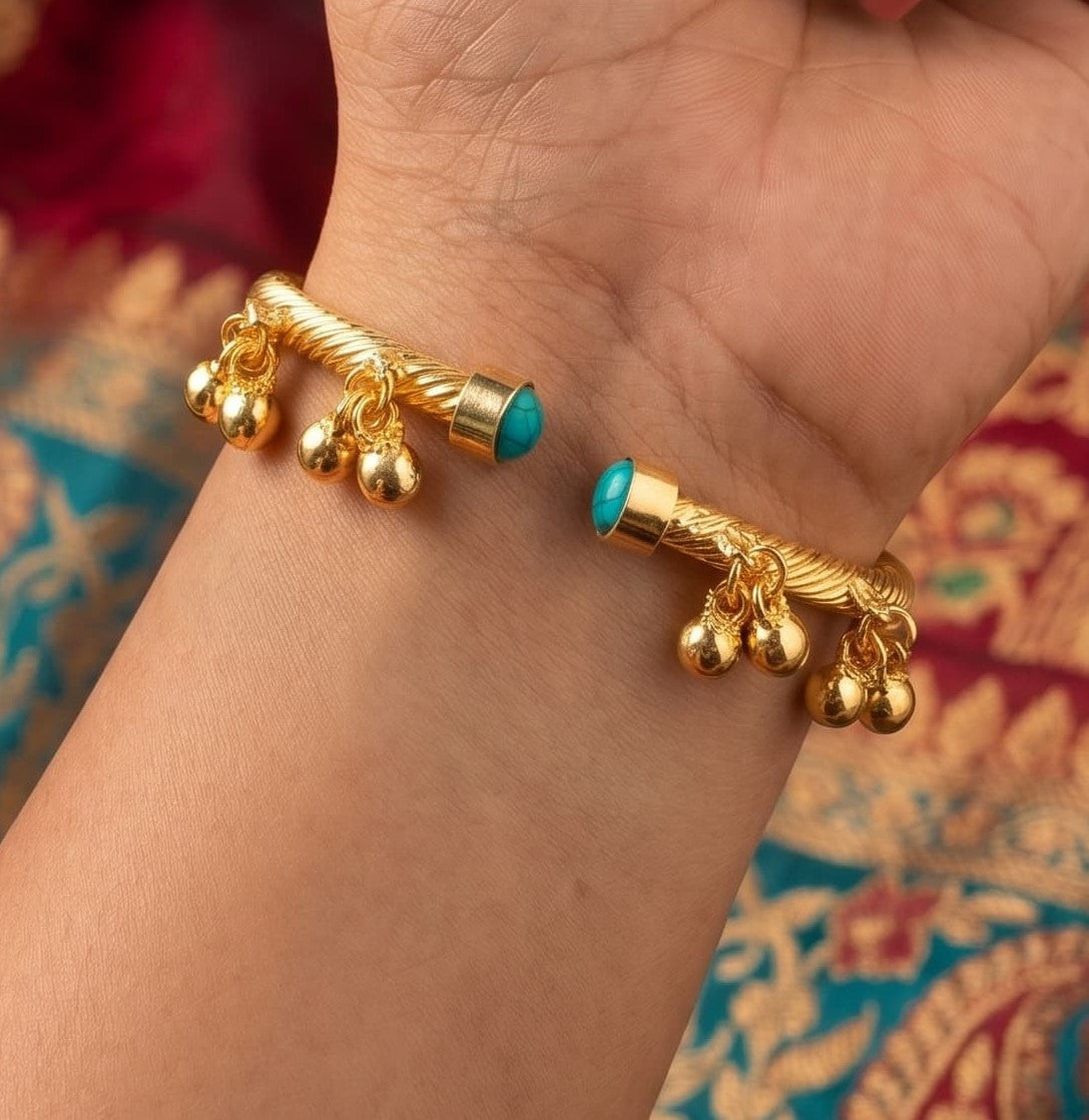 Golden Grace Charm Bracelet