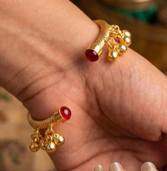 Golden Grace Charm Bracelet