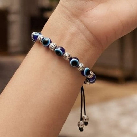 Buddha Evil Eye Bead Bracelet