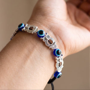 Owl Evil Eye Bracelet