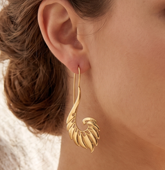 Brass Earring Golden For Girls