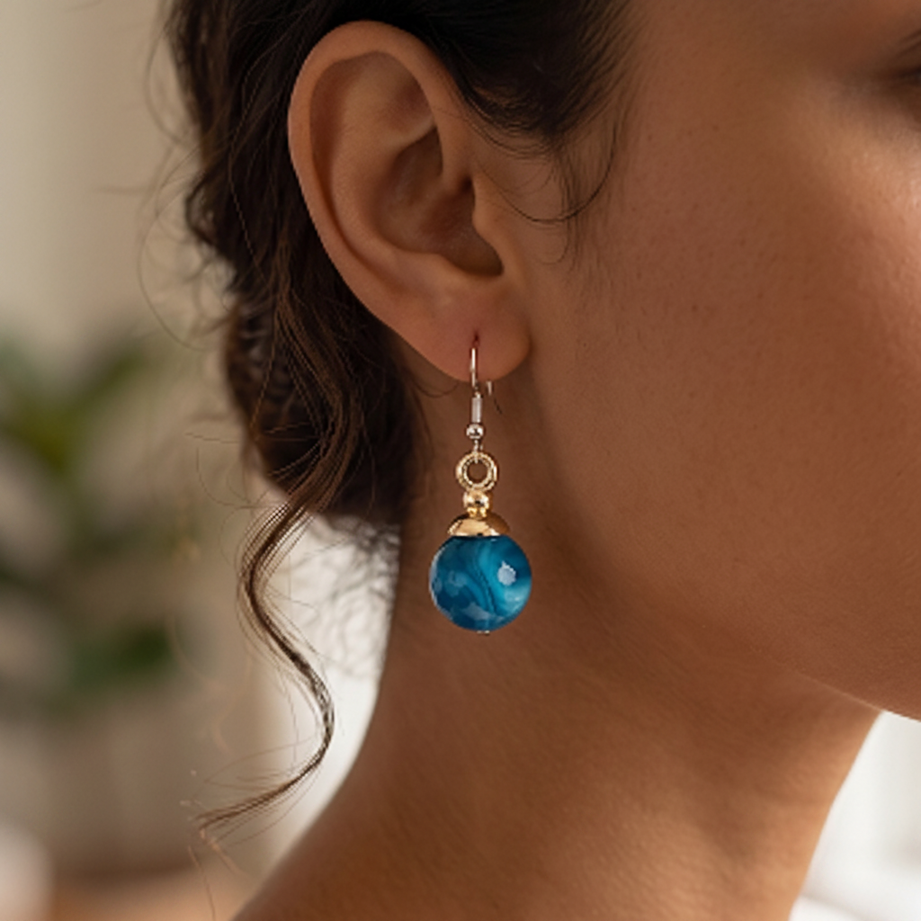 Elegant Sphere Earrings