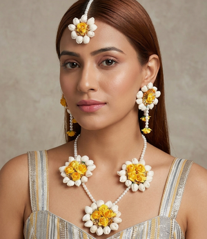 Gotta Patti Necklace Set For Girls and Women
