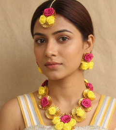 Gotta Patti Necklace Set For Girls and Women