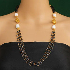 Multi Strings Beaded Necklace