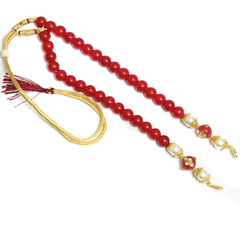Beaded Necklace Dori Red