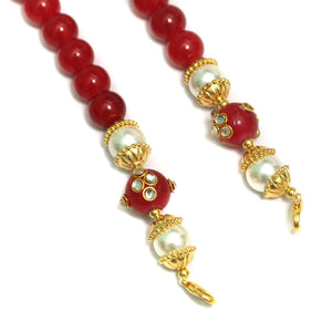 Beaded Necklace Dori Red