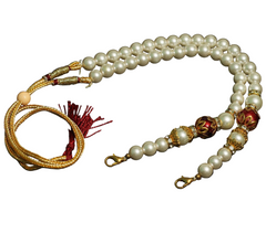 Designer Meenakari Beaded Necklace Dori Multi
