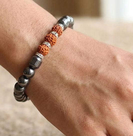 Magnetic Beads Mens Bracelet