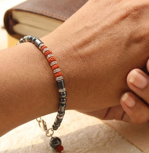 Scintillating Rudraksha Womens Bracelet