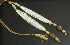 Pearl Beaded Pendants Dori White