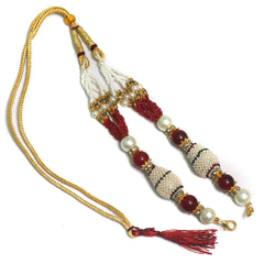 Designer Seed Beads Necklace Dori Multi