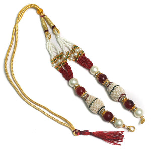 Designer Seed Beads Necklace Dori Multi