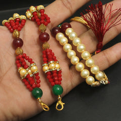 Designer Crystal Faceted Beaded Necklace Dori