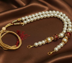 Designer Meenakari Beaded Necklace Dori Multi