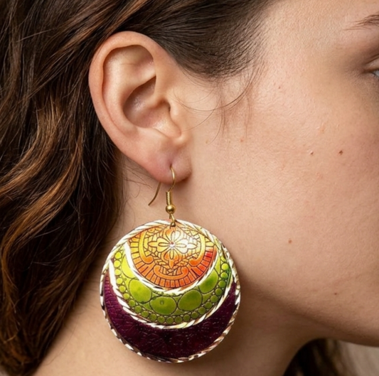 Fashion Metal Earring For Girls Multi