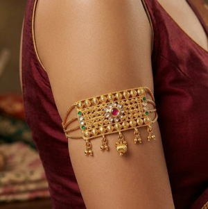 AD Kundan Gold Plated Bajuband