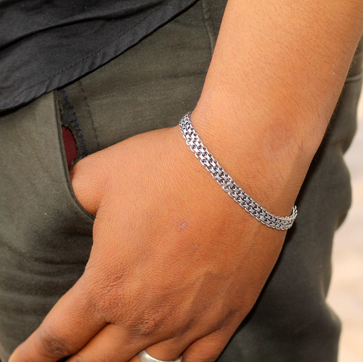 German Silver Bracelet